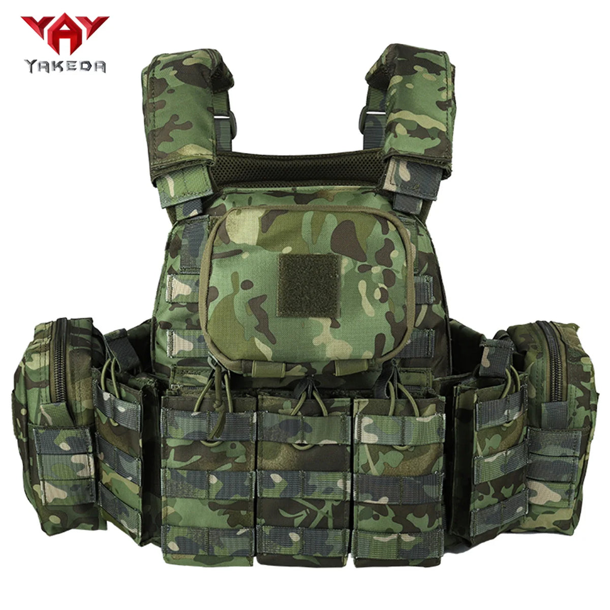 YAKEDA multifunctional lightweight full set with adjustable and freely expandable accessories outdoor hunting vest