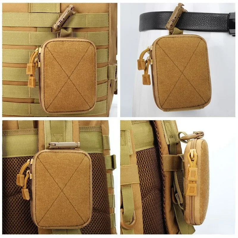 Outdoor Medical Organizer Small Molle Pouch Utility Wallet EDC Tool Bag EMT Camping Hiking Hunting Accessories Waist Pack Bags