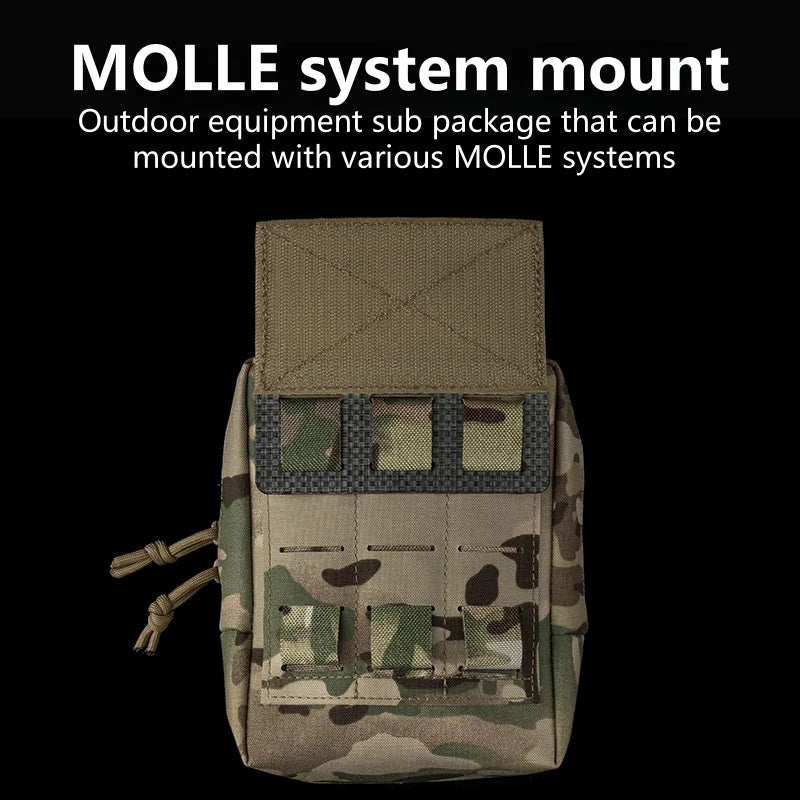 Outdoor Equipment Accessories MOLLE Sub package lower hanging board MOLLE system mounting portable combination parts