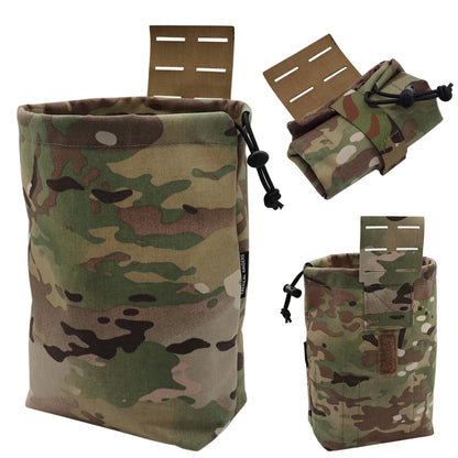 New Design Tactical Magazine Dump Pouch Folding Recycling Bag Hunting Airsoft Bag Sundry Bag