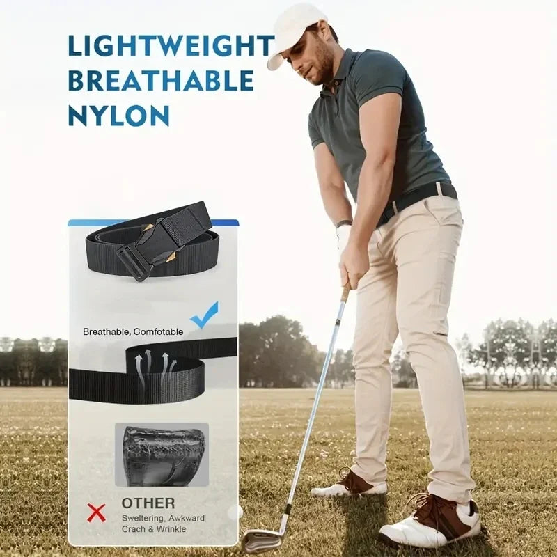 2026 New Men Belts, Quick Release Pluggable Buckle Men Outdoors Belt Breathable Belts For Men Pants Belt
