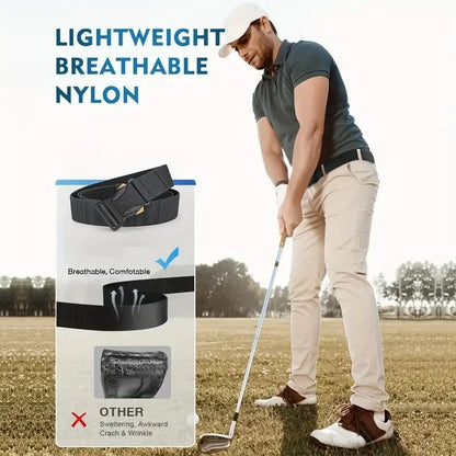 2026 New Men Belts, Quick Release Pluggable Buckle Men Outdoors Belt Breathable Belts For Men Pants Belt