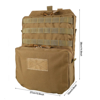 3L Tactical Bag Waterproof Hydration Backpack Outdoor Water Bag for CS Game Military Vest Accessories Hunting Bags