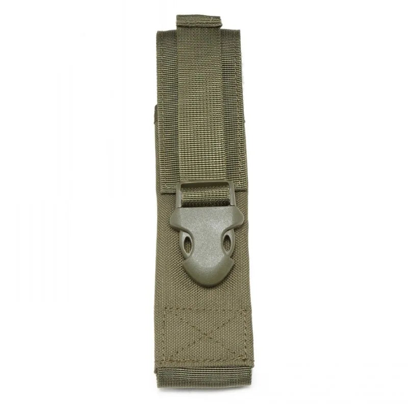 Molle Flashlight Pouch EDC Torch Holder Waist Bag Outdoor Camping Hiking Hunting Tool Organizer Multi-Purpose Scissor Case