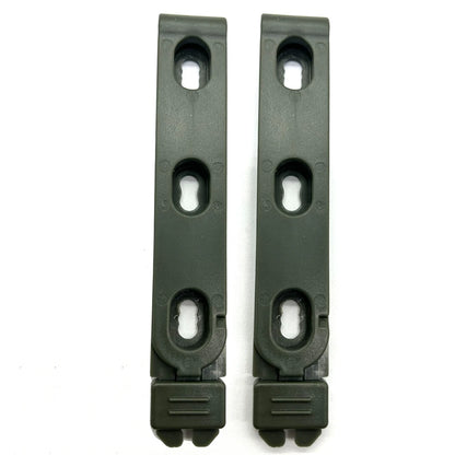 Tactical Molle Clips Clamp Molle Attachment for 5.56/7.62 Soft Shell Magazine Pouch Universal Knife Sheath Back Clips,2PCS 4PCS