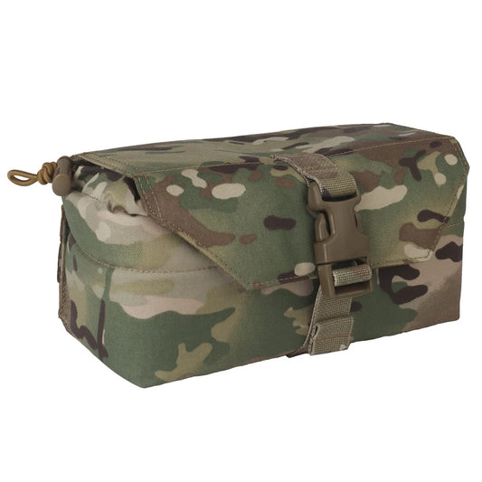 GPNVG-18 Night Vision Goggles Storage Pouch NVG Tactical Goggle Sponge Pad Shock Absorbed MOLLE Protective Bag