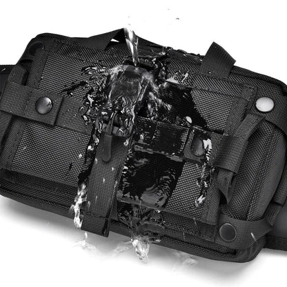 Tactical Waist Fanny Pack for Men Waterproof Crossbody Shoulder Sling Bag for Hiking Outdoor Climbing Fishing Camping