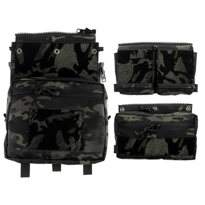 Advanced Tactical Panel Backpack Plate Carrier Pouch Bag Hunting Airsoft Vest Accessories for LV-119 Militar Assault Vest