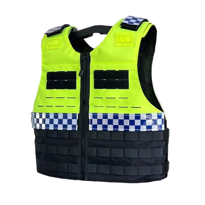 Fluorescent Tactical Vest Outdoor Multifunctional Commuting Vest, Anti C Breathable Training High Visibility Vest