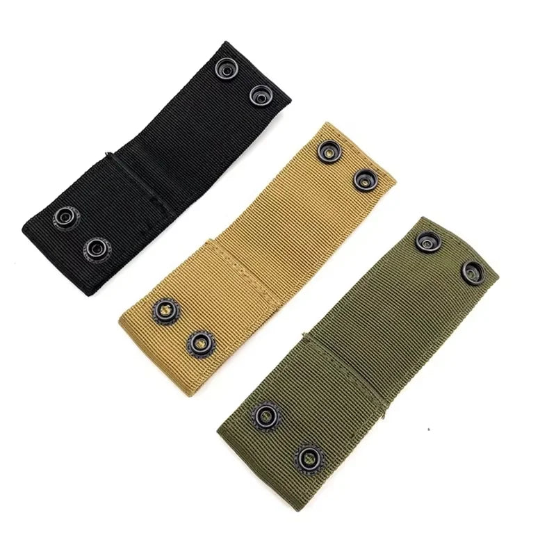 Tactical Handcuff Strap Holder Case Heavy Duty Nylon Double Snap Slide-On fits 2" Duty Belts, Hunting Handcuff Holster