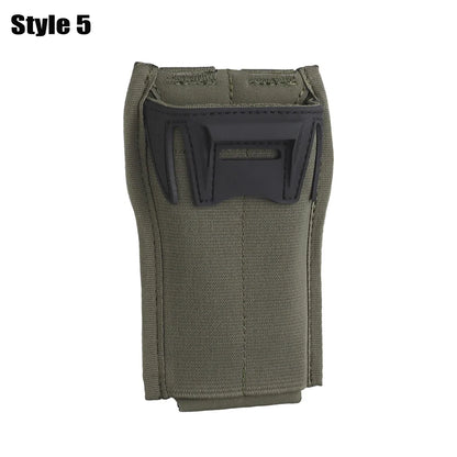 OPHIDIANTAC 5.56/7.62/9mm/AR15/M4 Mag Bag Molle System Lightweight Storage Bag Waistcoat Accessory Pack for hunting gear