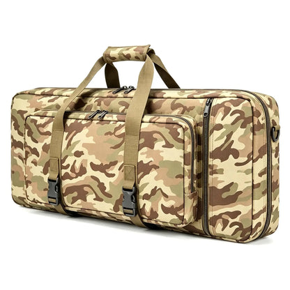 Tactical Rifle Case Soft Long Gun Bag Padded Shotgun Backpack Hunting Weapons Holster Airsoft EDC Pouch 70-120cm Fishing Bag