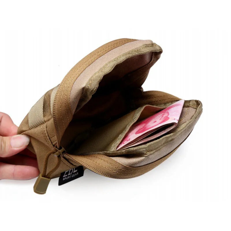 Outdoor Tactical EDC Pouch Utility Medical Molle Waist Bag Survival Tool First Aid Storage Pack Pouch Camping Hunting Bag