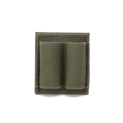 2 Round Bullet Holder for Rifle with Adhesive Backing Sticker, 308 30-06 Ammo Holder for Rifles Side and Buttstock Ammo Pouch