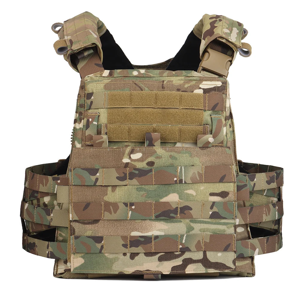 AVS Tactical Vest Plate Carrier Adaptive System MBAV Quick Release MOLLE Hunting Vest Protective Soft Pads Combat Airsoft Gear
