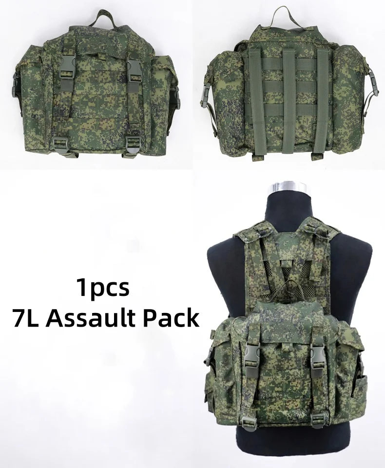 Tactical Air Soft Russian Third Generation 6sh117 Tactical Tank Top EMR Ribbon Russian Little Green Man Equipment Accessories