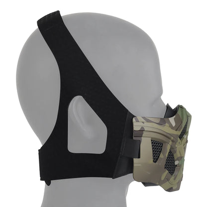 Scorpion Masks Tactical Hunting Paintball Airsoft CS Fight Half Masks Inner Silicone Breathable Halloween Part Cosplay Props