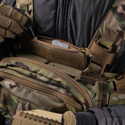 Small Tactical-Pouch Loop&Hook Waist Bag For Ferro SS HS Plate Carrier Hunting Vest Admin Pouch Airsoft Chest Rig Storage Pack
