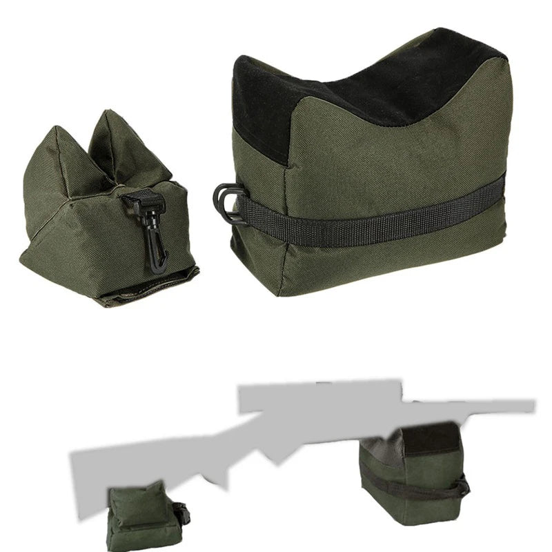 Shooting Rest Bag Durable Oxford Cloth Un-filled Sand Bags Portable Aiming Bench Stand for Rifles/Sniper/Hunting/Target Sports