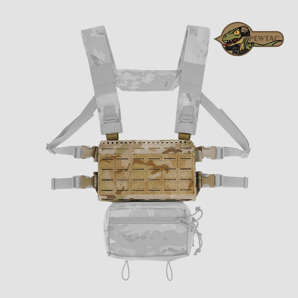 PEW TACTICAL SS Style MK6 Modular Chest Mount Panel LV120 Tactical Vest Panel Bag FP26