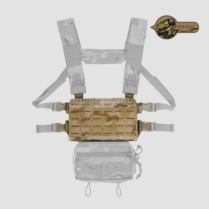PEW TACTICAL SS Style MK6 Modular Chest Mount Panel LV120 Tactical Vest Panel Bag FP26