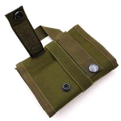 Tactical 14 Round Foldable Ammo Carrier Bag Molle Shotgun Bullet Shell Holder Cartridge Hunting Accessories