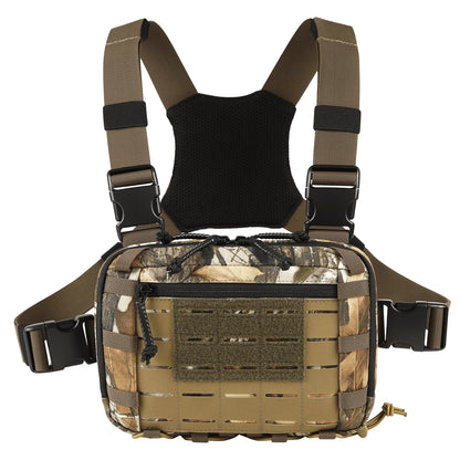 VOTAGOO Tactical Chest Bag 2L – EDC Molle Chest Rig CCW Compartment Adjustable Strap Outdoor Gear Practical Equipment Pouch