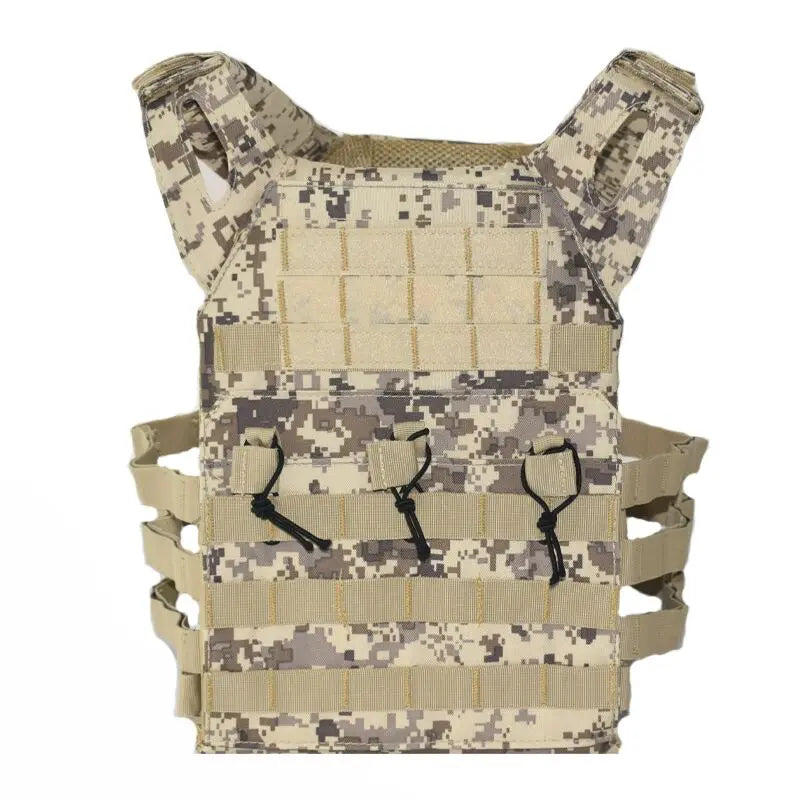 kaevixdiodjusta le Molle Vest Body Armor Vests Security Hunting Outdoor CS Game Training Jacket
