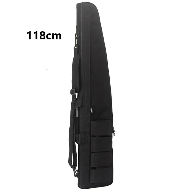 70cm 95cm 118cm Tactical Gun Storage Bag Outdoor Shooting Hunting Shotgun Heavy Duty Carry Case Rifle Shoulder Bag with Pad