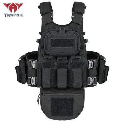 YAKEDA 8280 Tactical Vest - Hunting Tactical Vest - Outdoor Tactical - Full-coverage Vest