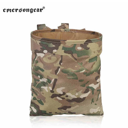 Emerson Tactical Drop Pouch CQC Foldable Dump Bag MOLLE Utility Organizer Hunting EDC Belt Pocket Sport Outdoor Combat