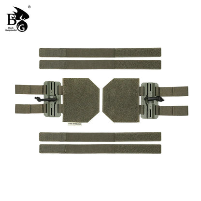BG Tactical Vest Quick Buckle Set, Portable Detachable Magnetic Clip Set, Hunting Vest Accessories
