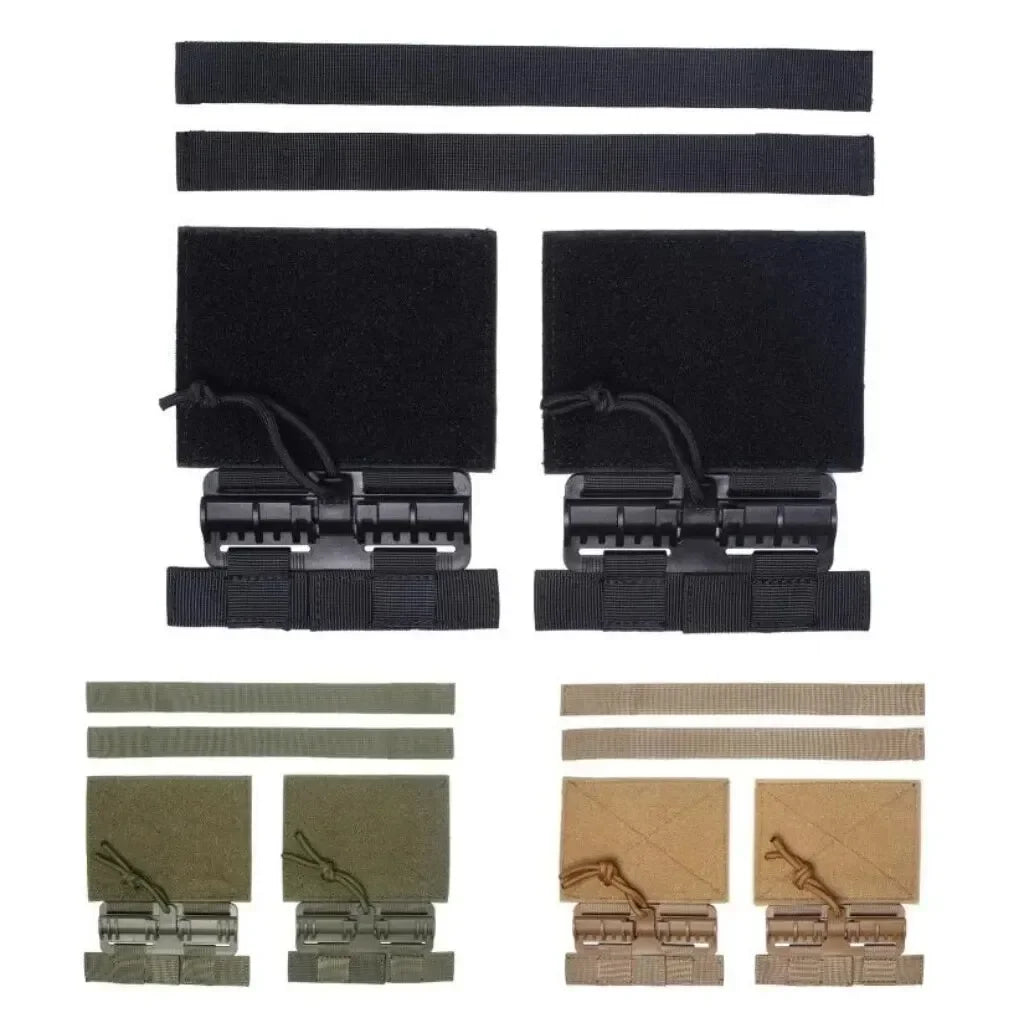 Airsoft Vest Quick Release Buckle Molle Kit Universal Tactical Vest Quick Removal Buckle Set Hunting Accessories 1PCS/2PCS