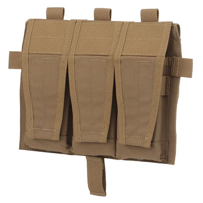 Tactical Triple Magazine Pouch 5.56 M4 Airsot Flip Cover Mag Pouch for AVS SPC JPC 2.0 Vest Wargame Mag Pouch