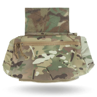 Drop Pouch Hand Warmer Muff, Stowable Fanny Pack for Winter Outdoor Hunting Camping Hiking Football Fishing Airsoft Accessories