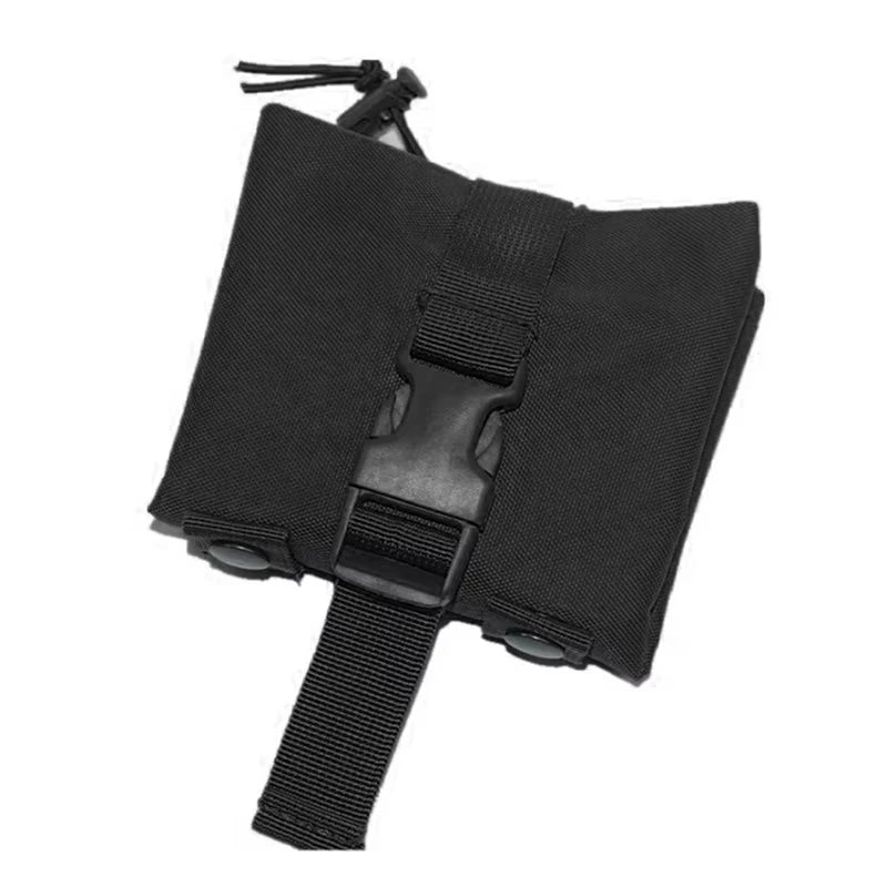 Molle Foldable Magazine Pouch Waist Bag for Airsoft Outdoor Hiking Hunting EDC Drop Dump Mag Holster