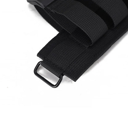 Tactical Molle Knife Shealth Adapter Attachment Adaptor Pack Rucksack Cinch Fasten Strap PALS Camping Hunting Accessories 1PC