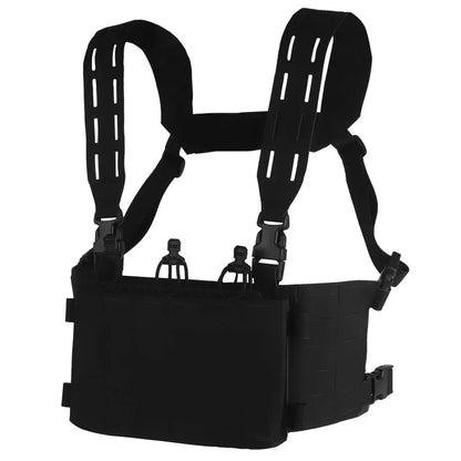 Tactical Triple 5.56 Magazine Storage Pouch Modular MOLLE Chest Rig Fit Plate Carrier Vest For Outdoor Airsoft Hunting Shooting