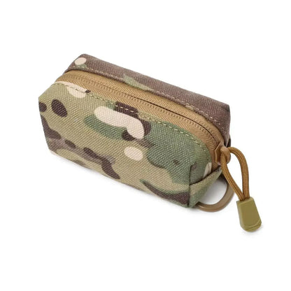 Outdoor Camping EDC Molle Wallet Waterproof Portable Travel Zipper Waist Pouch for Camping Hiking Hunting EDC Pouch