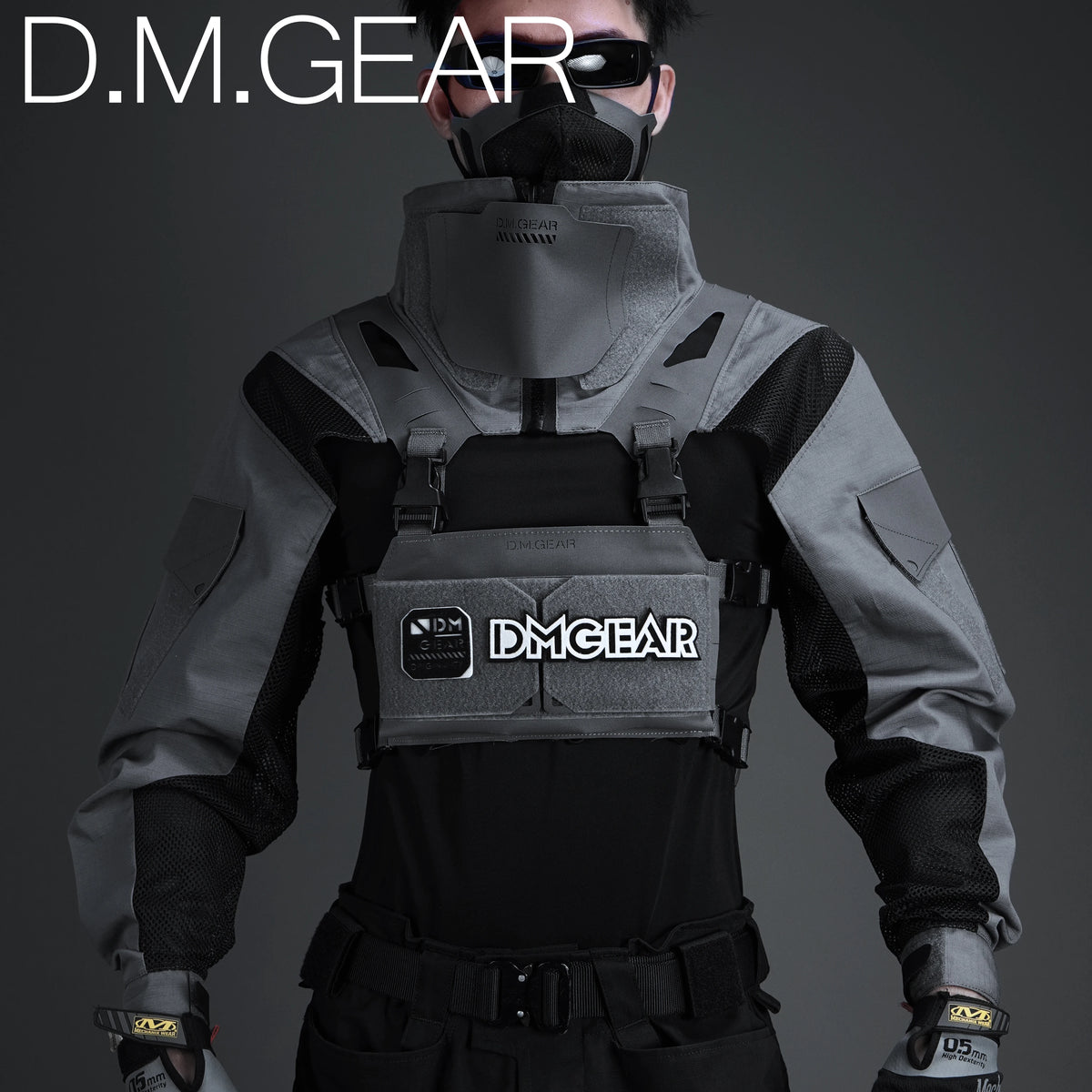 DMGear Original Tactical Combat Jacket Long Sleeve With Mag Pouch Camouflage Clothing Breathable Comfortable Hunting Camping