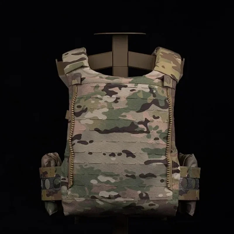 V5 PC Quick Dismantling Tactical Vest with Triple Pack Built in Clipper and Multi Functional MOLLE Outdoor Hunting Equipment