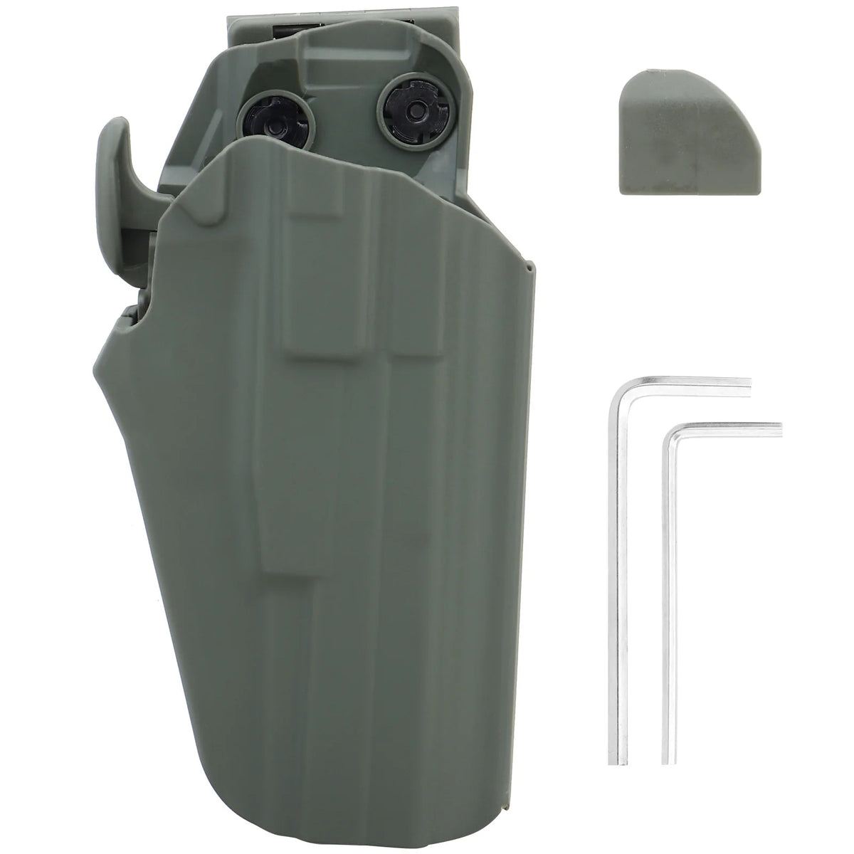 Tactical Quick Pull Pistol Holster Universal Waist Belt Pistol Case for G17L CZ 75 1911 Colt Hunting Shooting Gear
