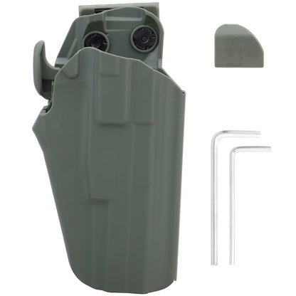 Tactical Quick Pull Pistol Holster Universal Waist Belt Pistol Case for G17L CZ 75 1911 Colt Hunting Shooting Gear