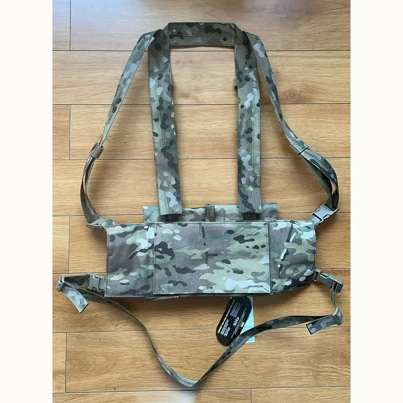 OR Style Quadruple Iightweight Hunting Chest Hanging 7.64 5.45 Molle Magazine Carrier Bag