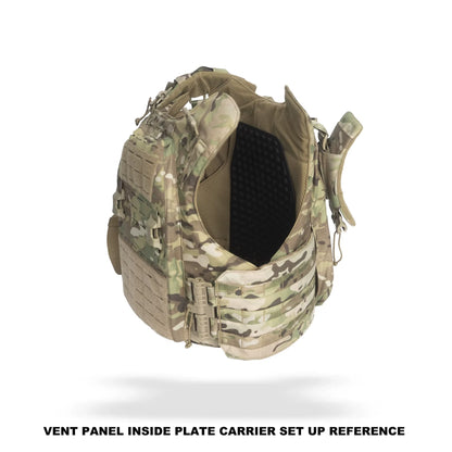 MILITECH - Armor Vent Ventilation System For Plate Carrier Icevent Pads Backpack Moisture Wicking and Drying Qore Performance