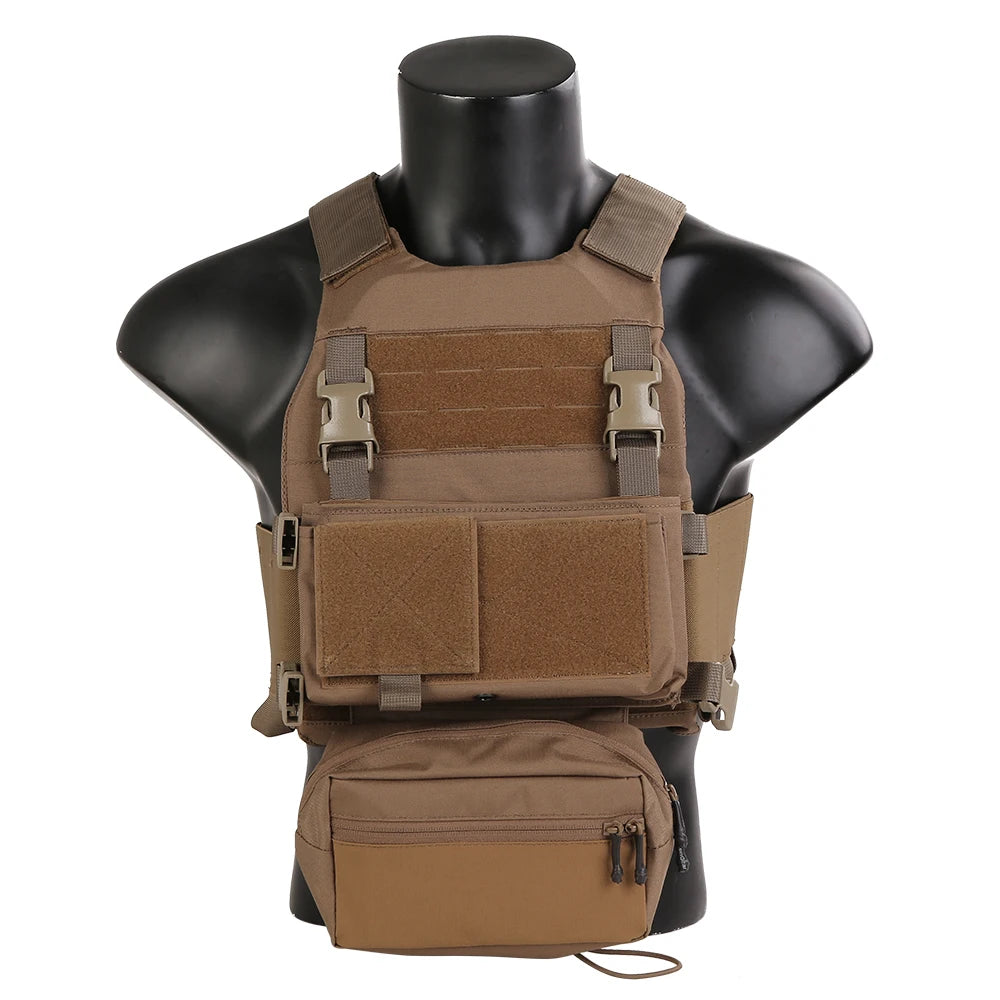 Emersongear Hunting Vest W/For MK Chest Rig Set Body Armor Hunting Plate Carrier Combat Protective Guard Gear Nylon