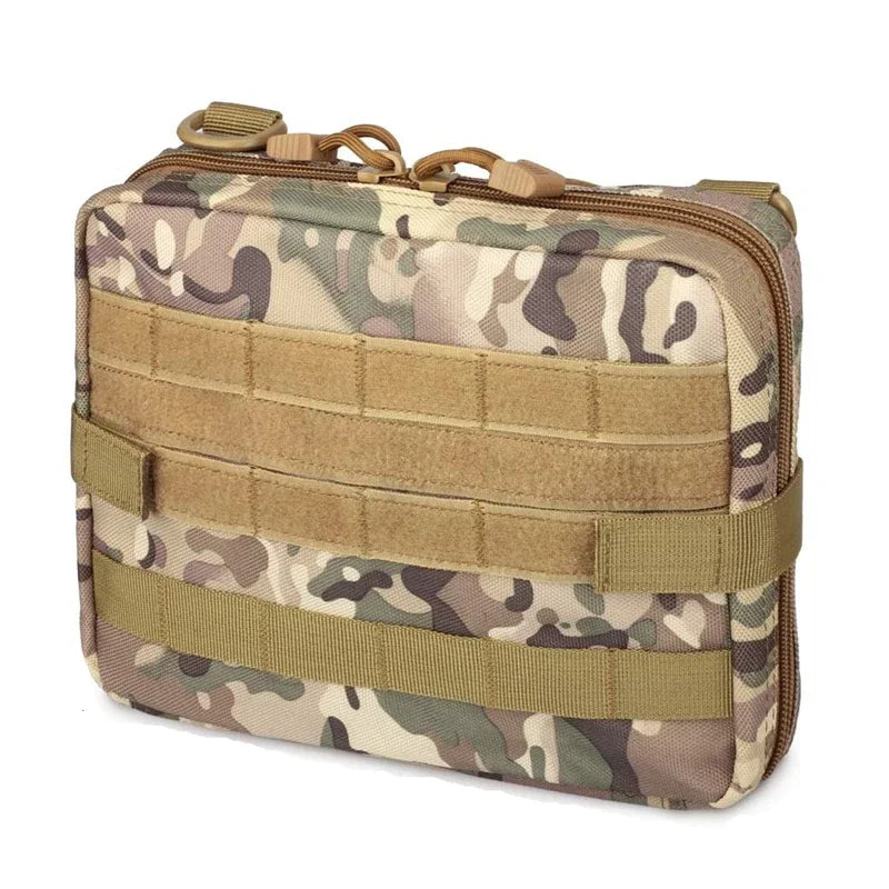 600D Tactical Waist Bag Waterproof Canvas Pouch for Outdoor Sports Cycling EDC Tool Phone Storage New Fishing Bags