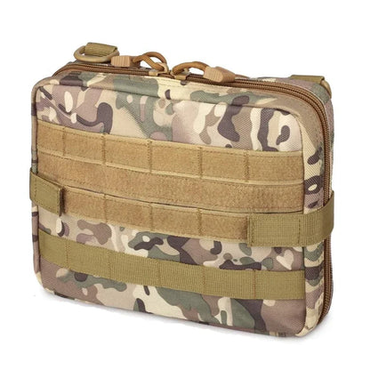 600D Tactical Waist Bag Waterproof Canvas Pouch for Outdoor Sports Cycling EDC Tool Phone Storage New Fishing Bags