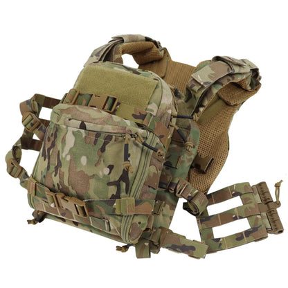 Tactical Hydration Bag Vest Molle Backpack Carrier Pack Outdoor Water Bag for Hunting Tactical Vest Backpack Plate Carrier