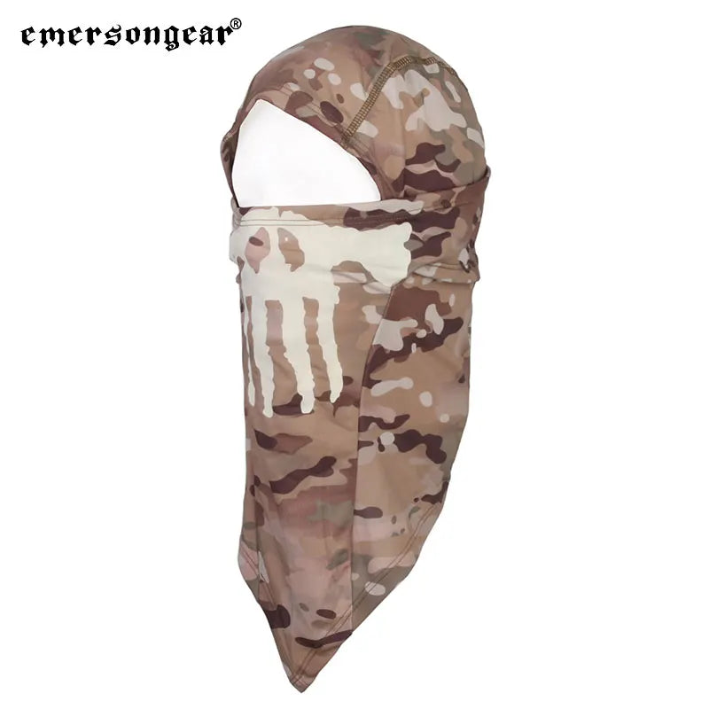 Emersongear Ghost MULTI HOOD EMERSON Luminous Mask Scarf Camouflage Skullies Hunting Caps Mask CS Tactical EM6634